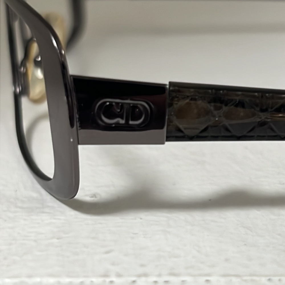 Authentic Christian Dior luxury designer vtg signature prescription eyeglasses - Picture 7 of 14